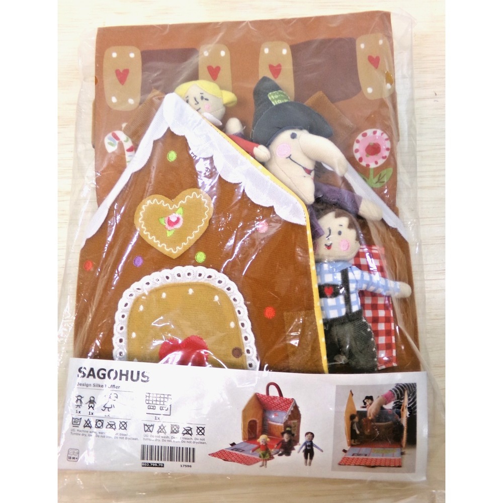 Ikea Sagohus Fairytale Playhouse Hansel & Gretel & Witch by Silke Leffler